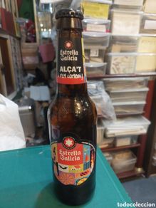 Collectable Beer: Llena estrella Galicia 34 cl QLCA,T FEM COMBOI !